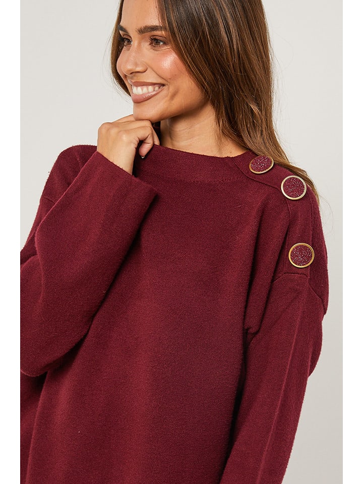 Sveter L'armoire de Suzette Bordeaux 700150 Pullover in Bordeaux - 4