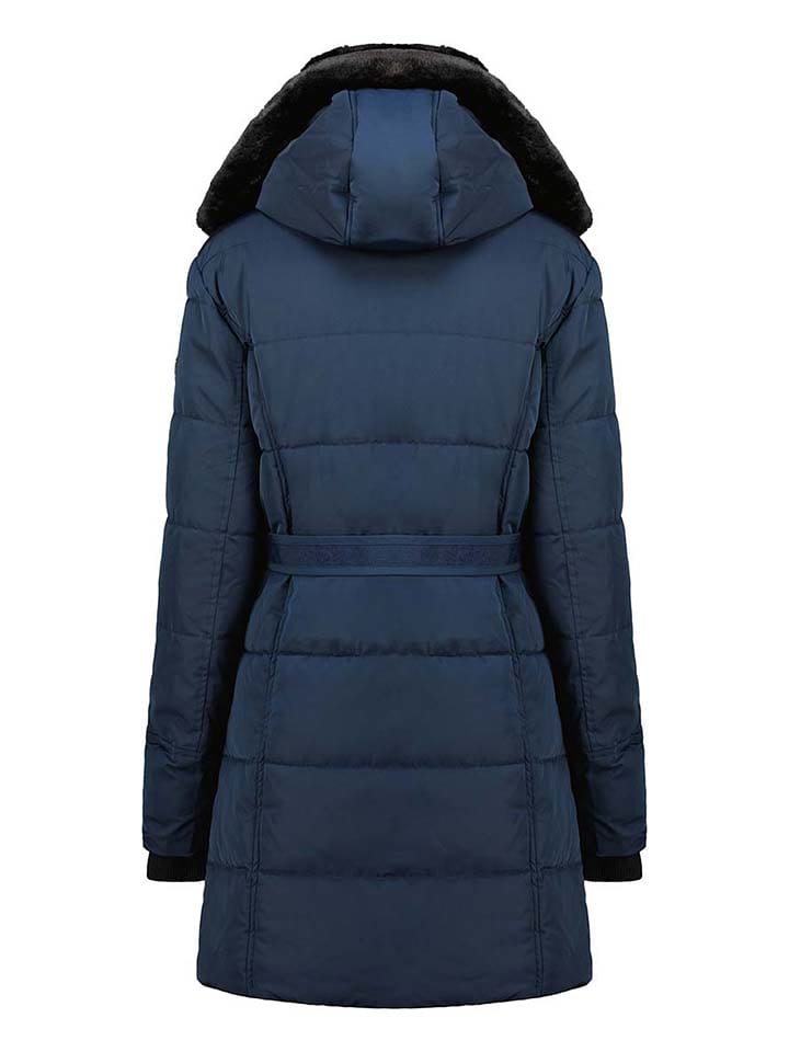 Dámska bunda Geographical Norway Dunkelblau 273754 Steppmantel "Bettino" in Dunkelblau - 2