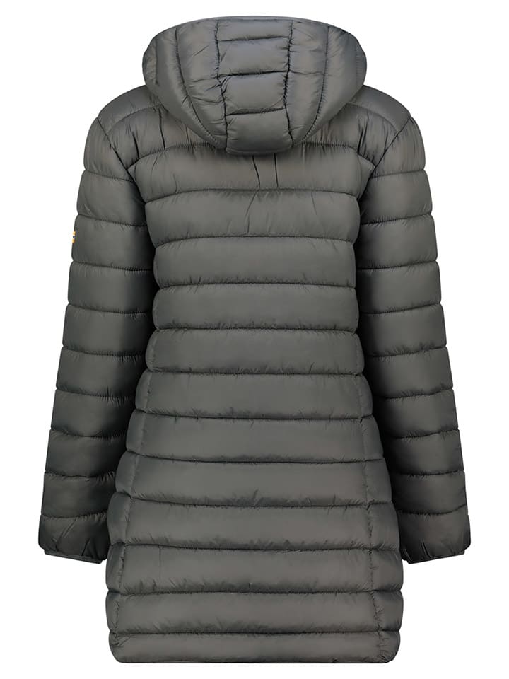 Dámska bunda Geographical Norway Dunkelgrau 3728590 Steppmantel "Atikamap" in Dunkelgrau - 4