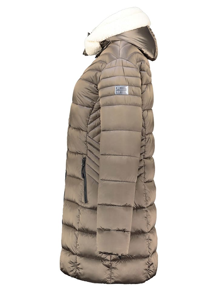 Dámska bunda Geographical Norway Taupe 7732289 Steppmantel "Carenne" in Taupe - 3