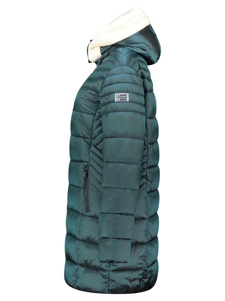 Dámska bunda Geographical Norway Petrol 155904 Steppmantel "Carenne" in Petrol - 3