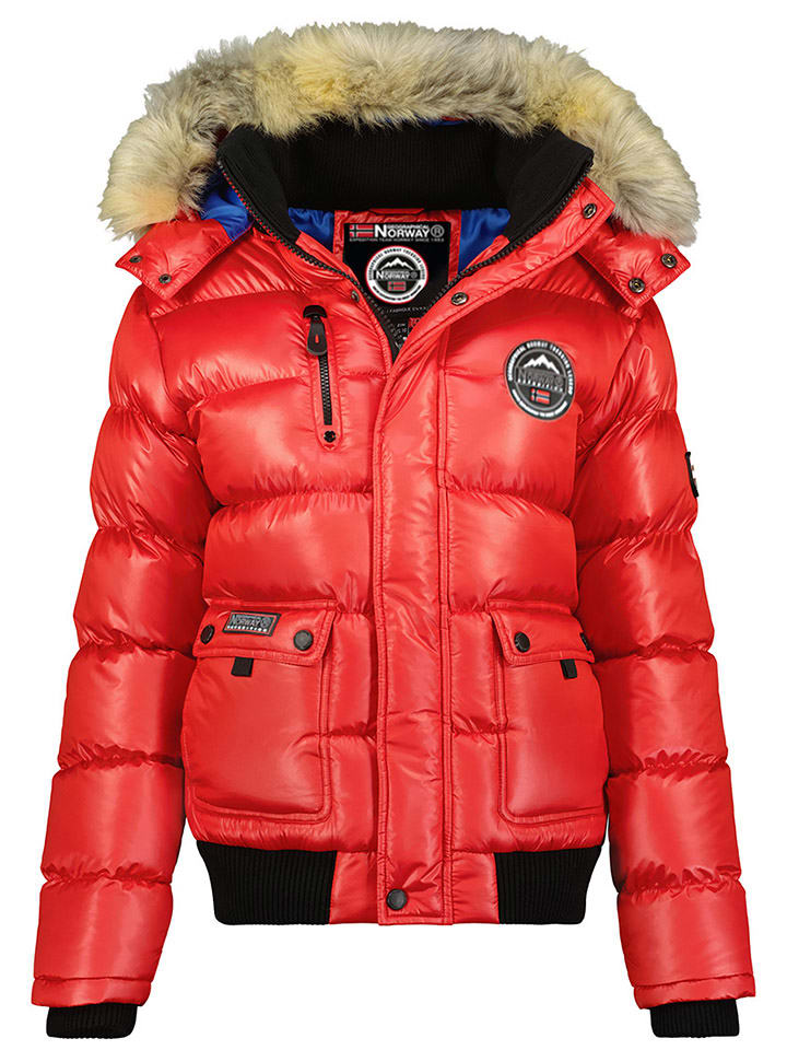 Dámska bunda Geographical Norway Rot 112673 Winterjacke "Bugs" in Rot - 1
