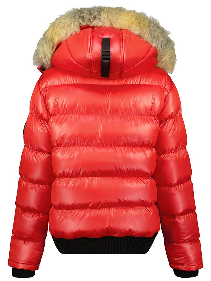 Dámska bunda Geographical Norway Rot 112673 Winterjacke "Bugs" in Rot - 3