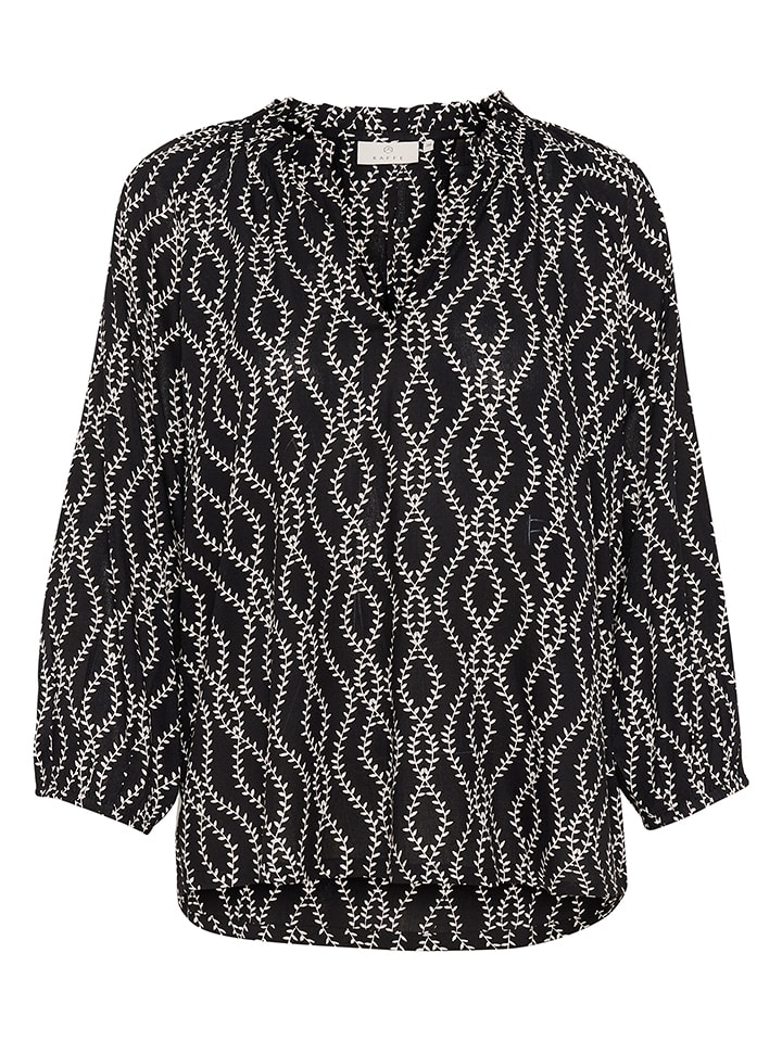 Kaffe Schwarz 594907 Bluse in Schwarz - 5