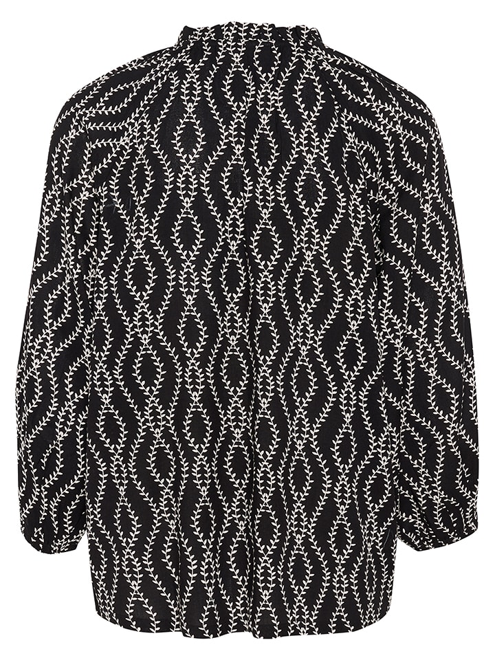 Kaffe Schwarz 594907 Bluse in Schwarz - 6