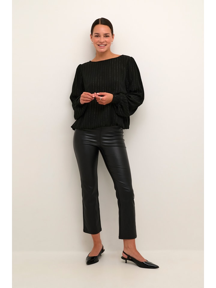 Kaffe Schwarz 725890 Bluse in Schwarz - 1
