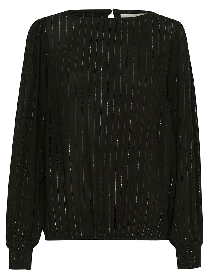 Kaffe Schwarz 725890 Bluse in Schwarz - 5