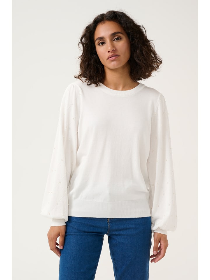Sveter Kaffe Weiß 9241758 Pullover in Weiß - 2