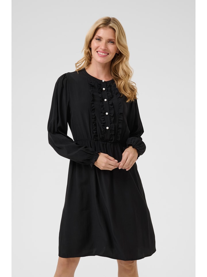 Šaty Kaffe Schwarz 1747434 Kleid in Schwarz - 2