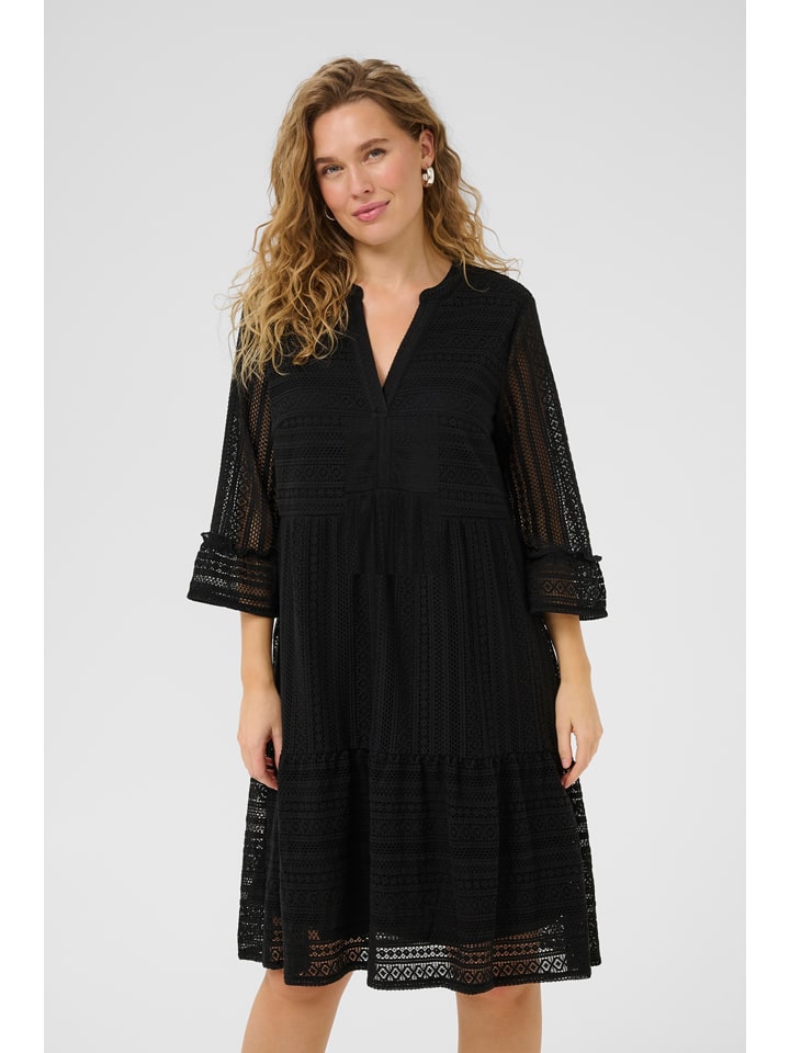 Šaty Kaffe Schwarz 853613 Kleid in Schwarz - 3
