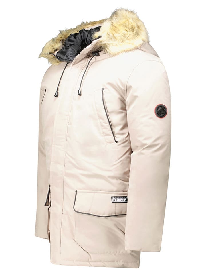 Bunda Geographical Norway Creme 4232690 Parka "Claude" in Creme - 3