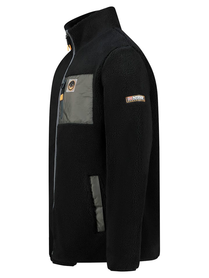 Bunda Geographical Norway Schwarz 3045283 Fleecejacke "Urock" in Schwarz - 3