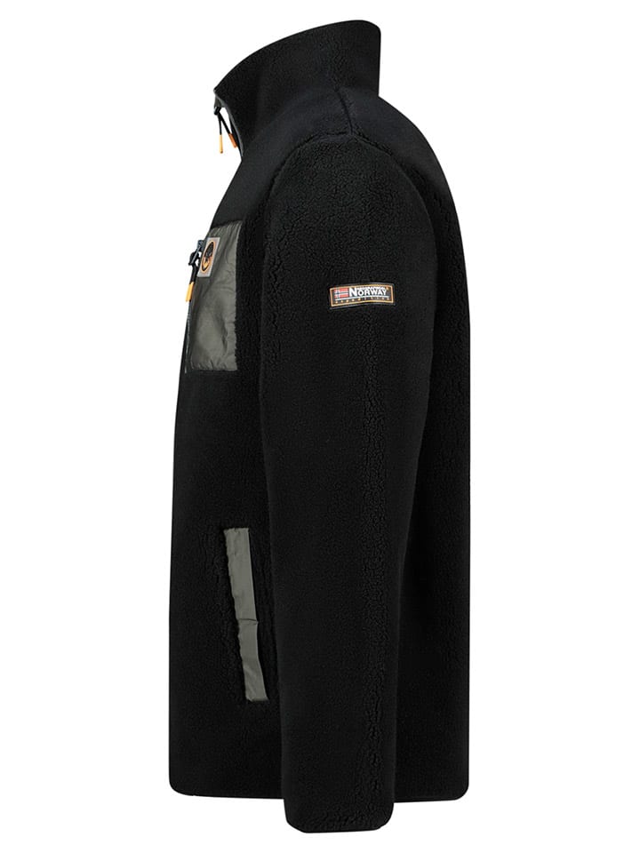 Bunda Geographical Norway Schwarz 3045283 Fleecejacke "Urock" in Schwarz - 4