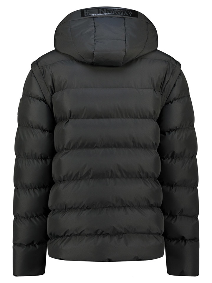 Bunda Geographical Norway Schwarz 4816809 Steppjacke "Badamo" in Schwarz - 2