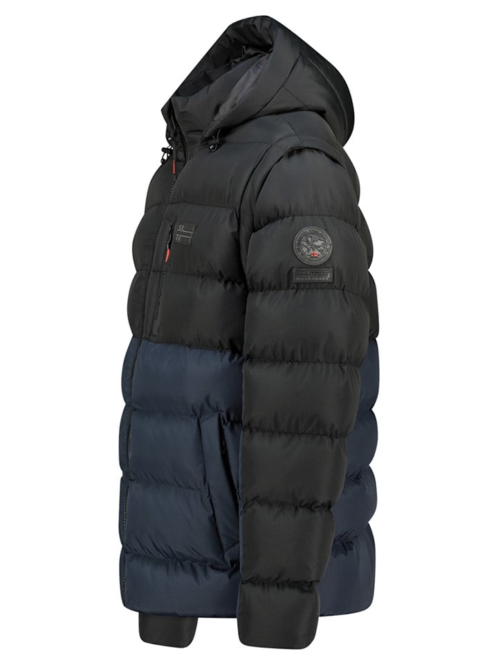 Bunda Geographical Norway Dunkelblau/ Schwarz 2495869 Steppjacke "Badamo" in Dunkelblau/ Schwarz - 3