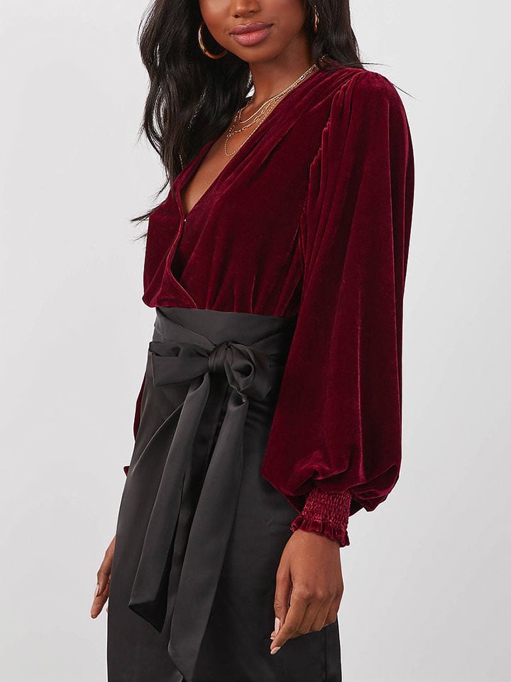 Milan Kiss Rot 8858608 Bluse in Rot - 4