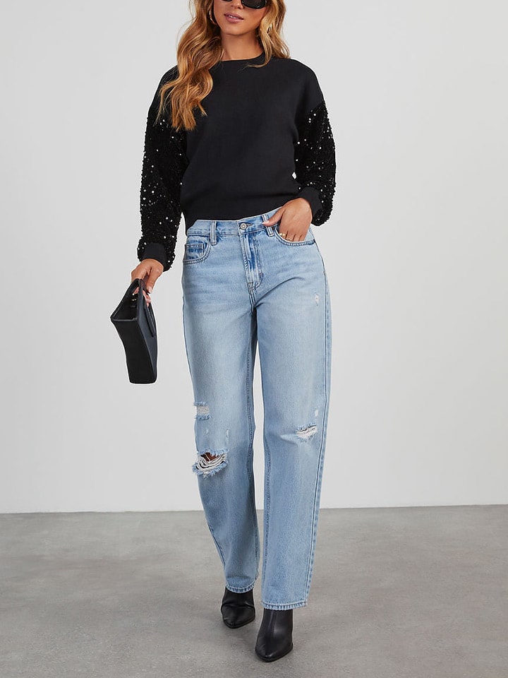 Sveter Milan Kiss Schwarz 3513700 Pullover in Schwarz - 2