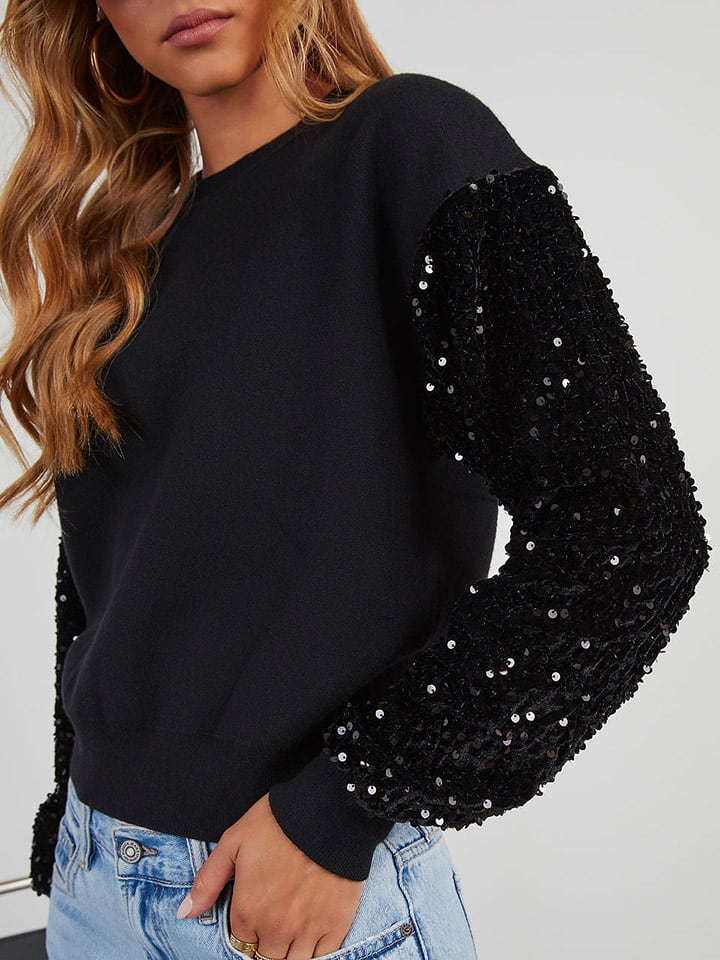 Sveter Milan Kiss Schwarz 3513700 Pullover in Schwarz - 5