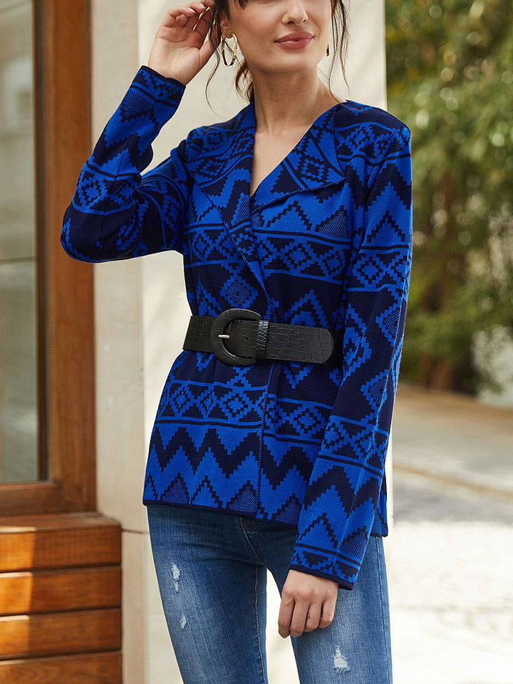 Sveter Milan Kiss Blau 625787 Cardigan in Blau - 1