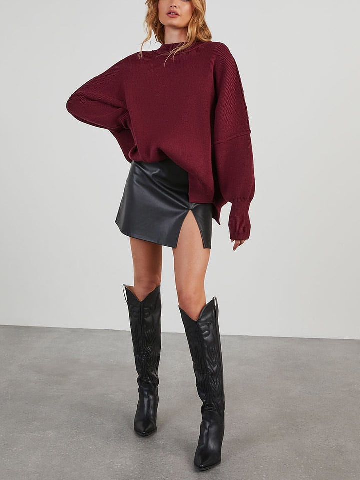 Sveter Milan Kiss Bordeaux 9128388 Pullover in Bordeaux - 2