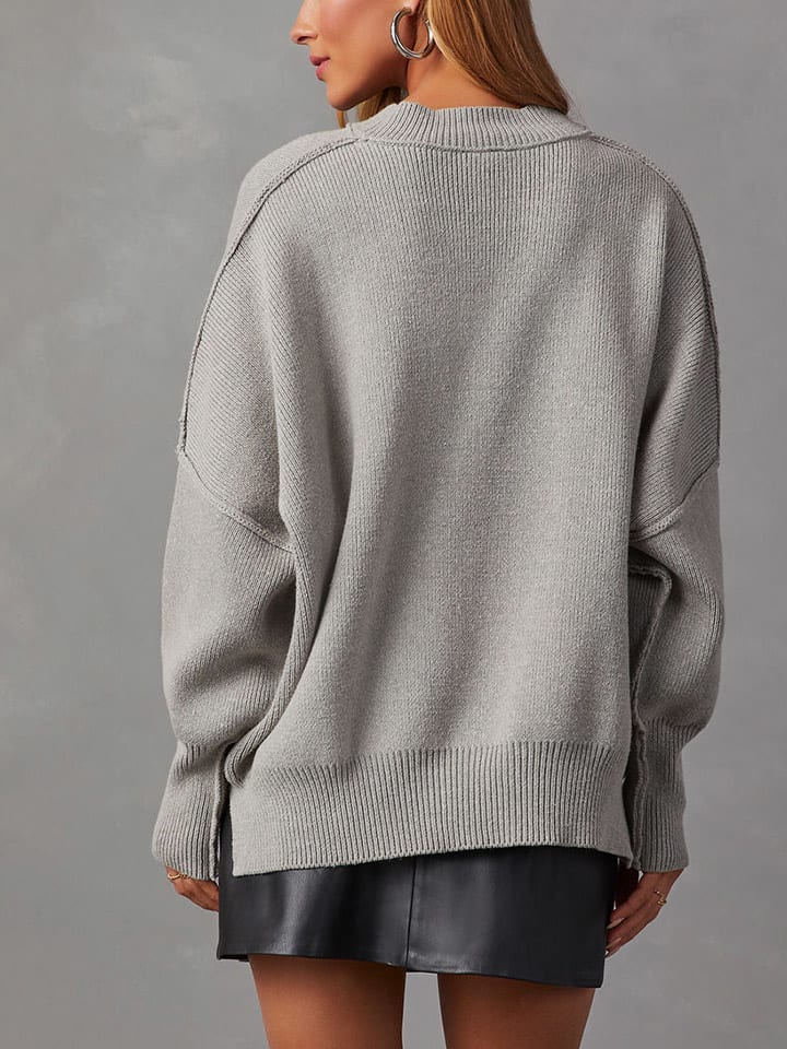 Sveter Milan Kiss Grau 497515 Pullover in Grau - 3