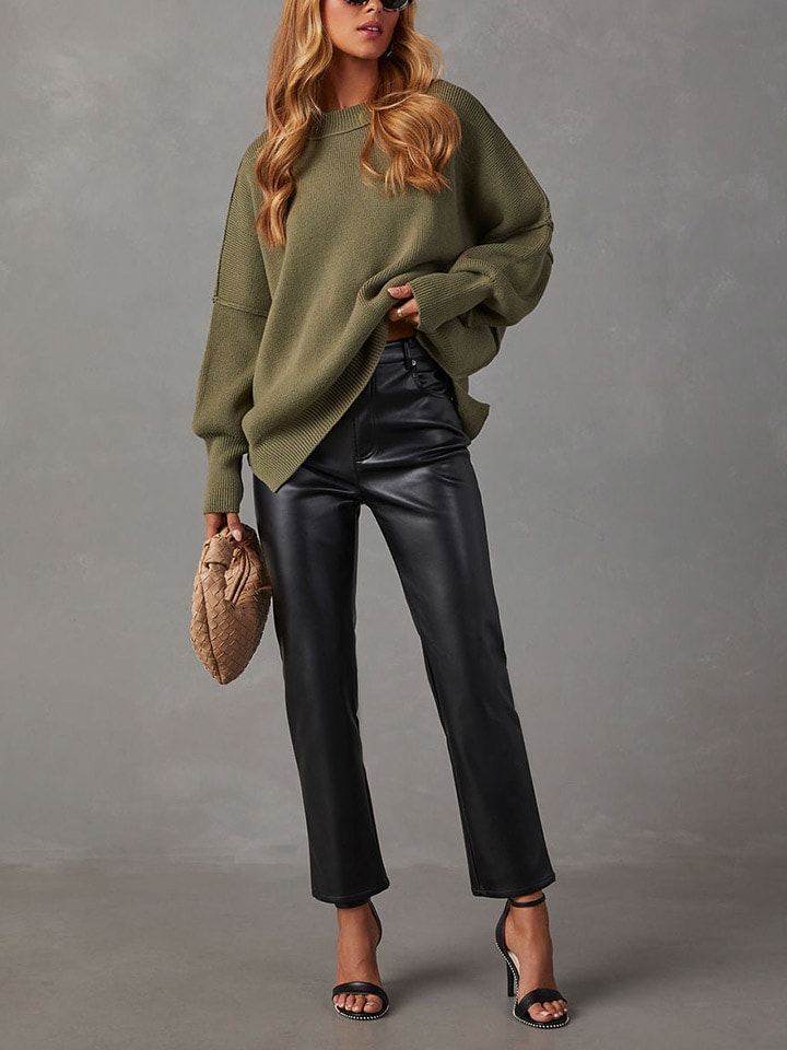 Sveter Milan Kiss Khaki 9194619 Pullover in Khaki - 2