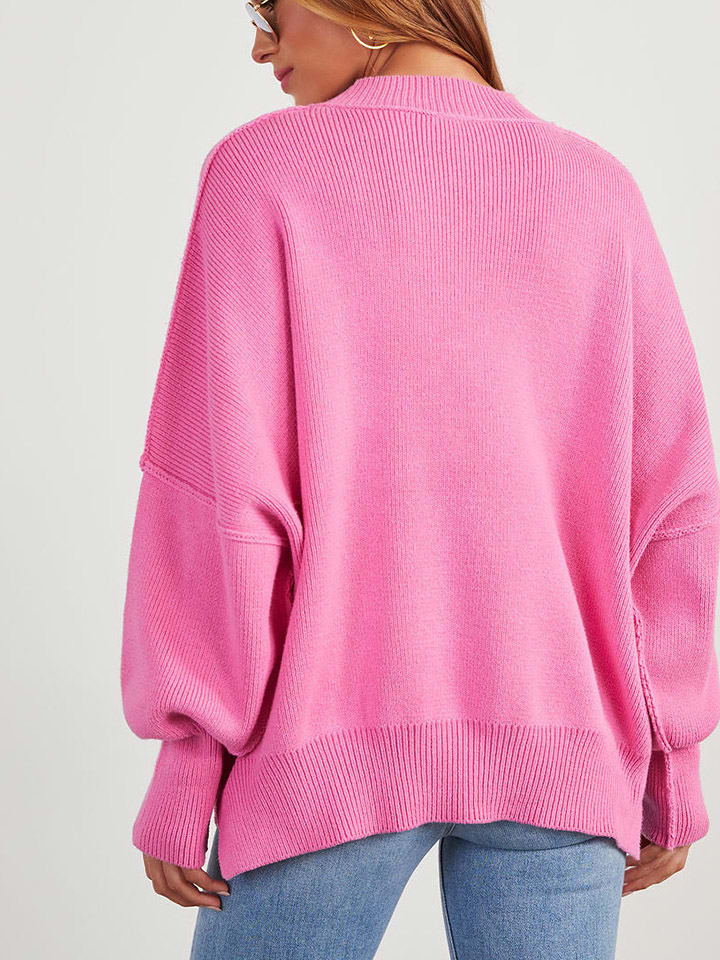 Sveter Milan Kiss Pink 4956195 Pullover in Pink - 3