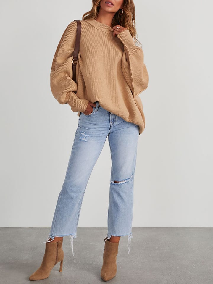 Sveter LA Angels Beige 5654059 Pullover in Beige - 4
