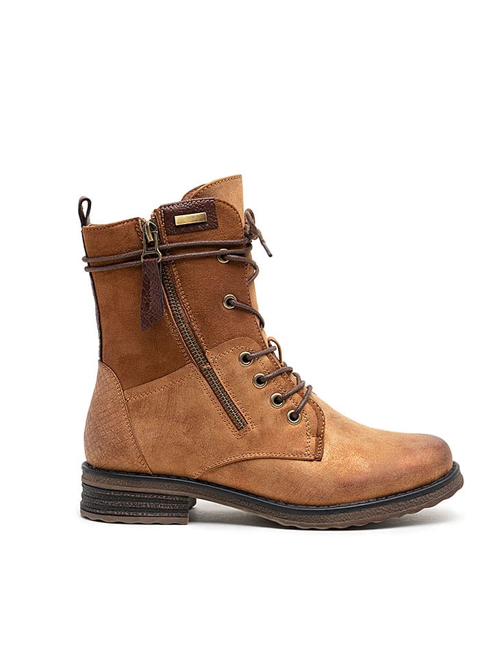 Topánky Foreverfolie Hellbraun 1459475 Boots in Hellbraun - 3
