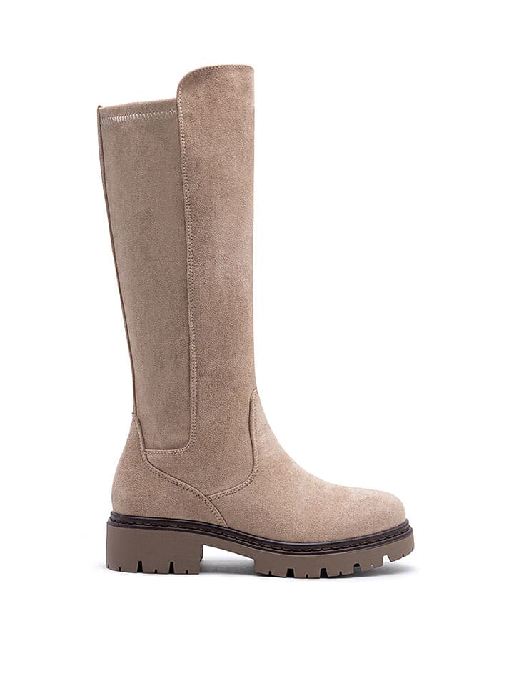 Topánky Foreverfolie Beige 8317704 Stiefel in Beige - 2