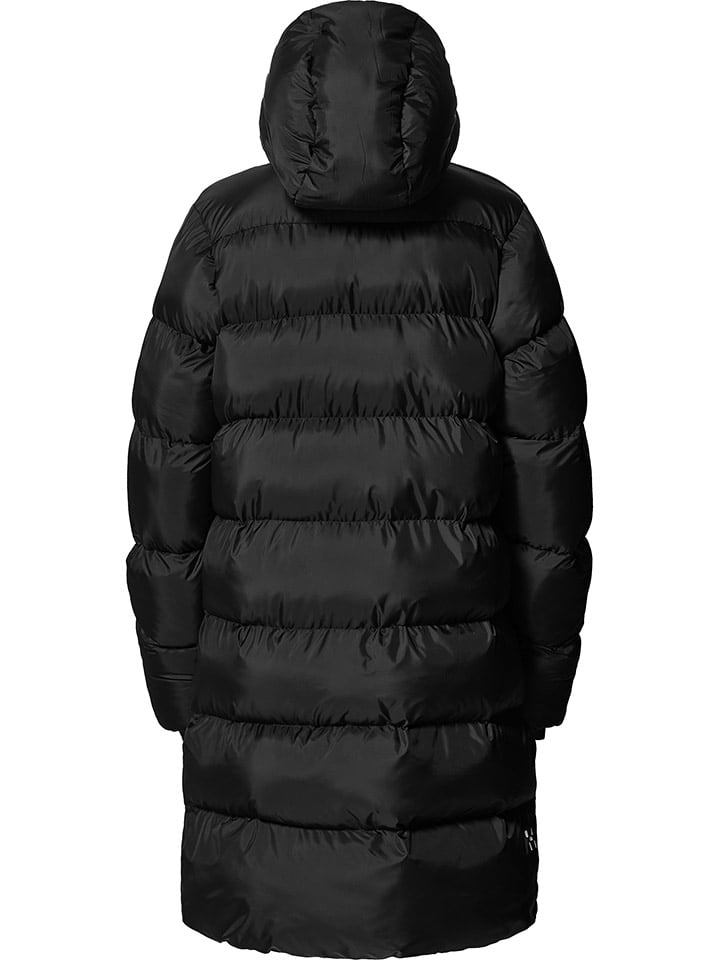 Dámska bunda Haglöfs Schwarz 1394995 Steppmantel "Long Mimic III" in Schwarz - 2