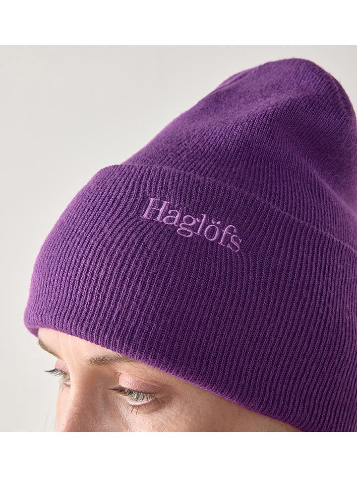 Zimná čiapka Haglöfs Violett 8506276 Beanie "Outsiders" in Violett - 8