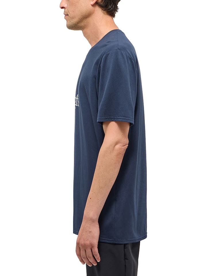 Tričko Haglöfs Dunkelblau 8332973 Shirt "Outsiders" in Dunkelblau - 2