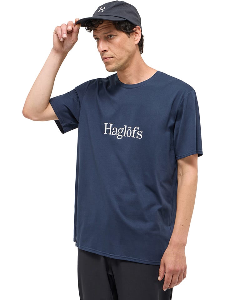 Tričko Haglöfs Dunkelblau 8332973 Shirt "Outsiders" in Dunkelblau - 5