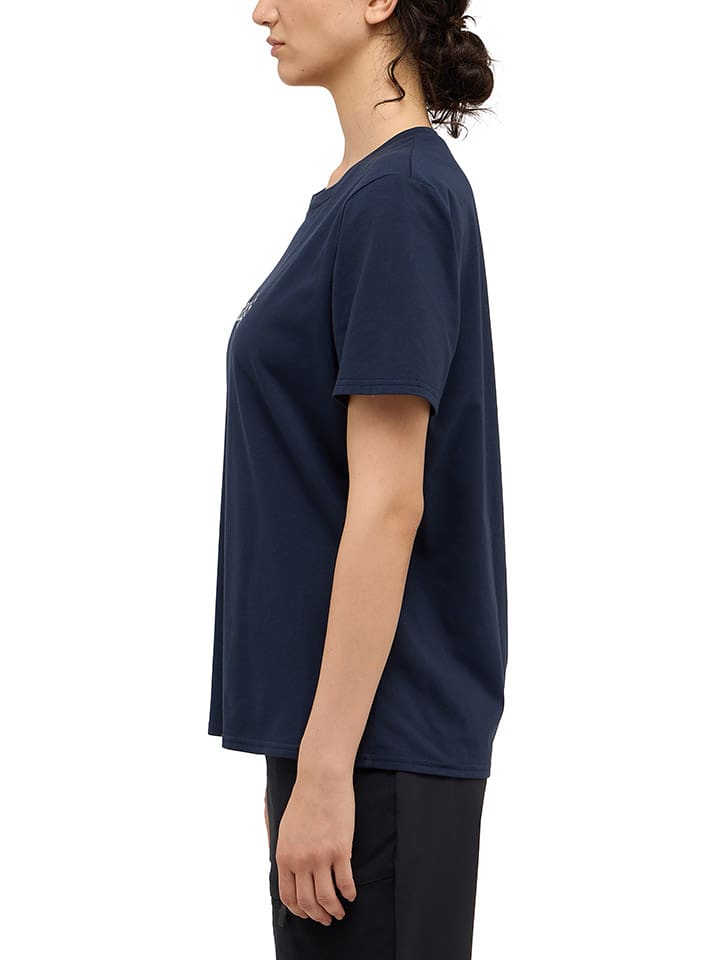 Tričko Haglöfs Dunkelblau 2815419 Shirt "Outsiders" in Dunkelblau - 2