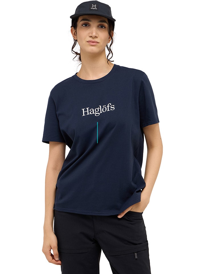 Tričko Haglöfs Dunkelblau 2815419 Shirt "Outsiders" in Dunkelblau - 5