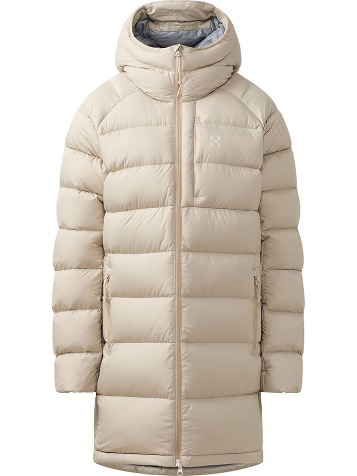 Dámska bunda Haglöfs Beige 6772836 Daunenmantel "Rosson Down" in Beige - 1