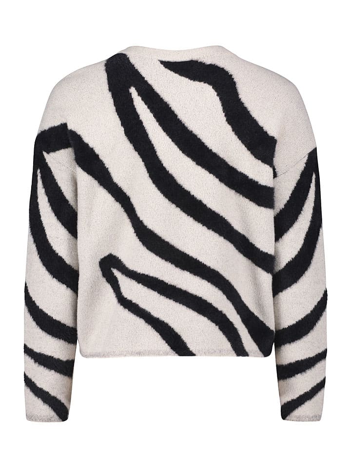 Sveter BETTY & CO Creme/ Schwarz 1436833 Pullover in Creme/ Schwarz - 7