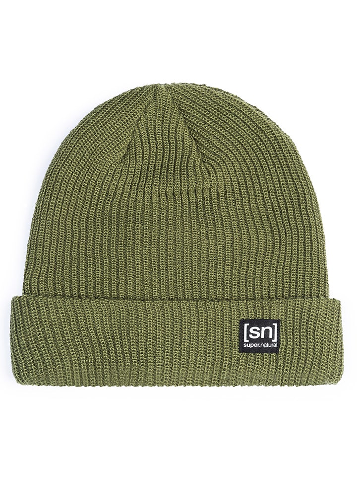 Zimná čiapka super.natural Khaki 5125924 Beanie in Khaki - 1