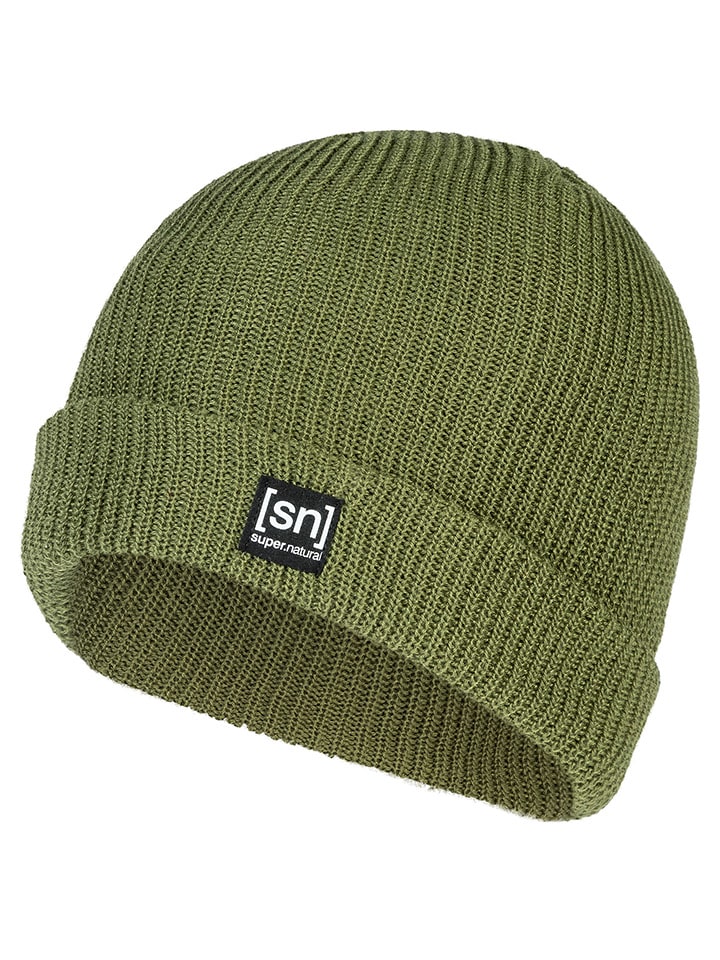 Zimná čiapka super.natural Khaki 5125924 Beanie in Khaki - 2