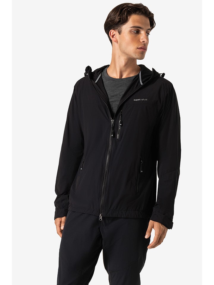 Bunda super.natural Schwarz 2307047 Hybridjacke "Alpine Active" in Schwarz - 3
