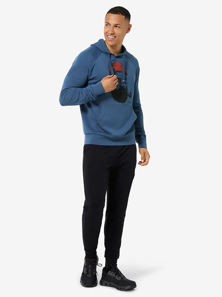 Mikina super.natural Blau 7789822 Hoodie "Fav Sailor" in Blau - 1