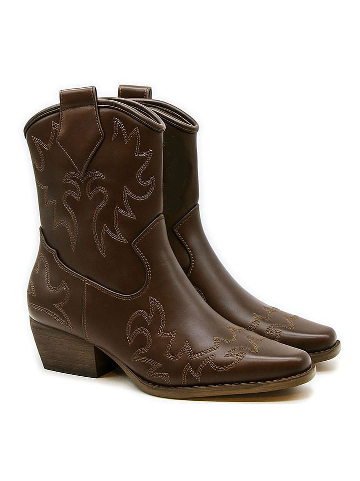 Topánky Bellucci Braun 7802068 Westernstiefel in Braun - 1