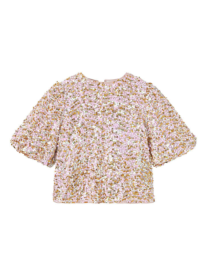 Tričko name it Beige/ Rosa 5334693 Shirt "Prullas" in Beige/ Rosa - 1