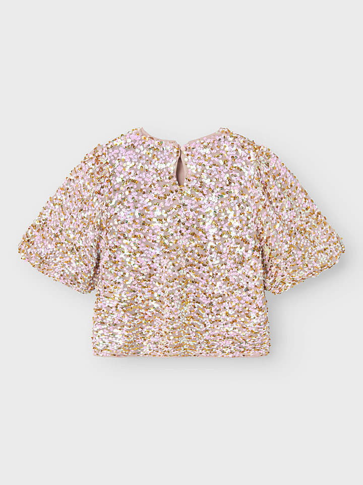 Tričko name it Beige/ Rosa 5334693 Shirt "Prullas" in Beige/ Rosa - 3