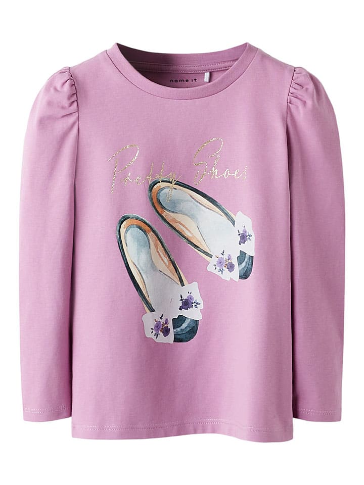 Tričko name it Rosa 291412 Longsleeve "Sanna" in Rosa - 1