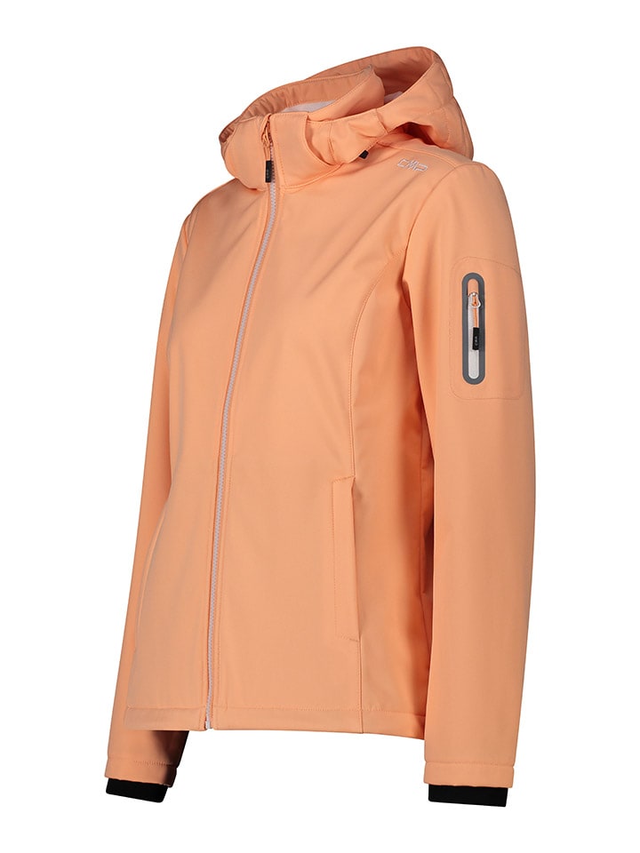 Dámska bunda CMP Orange 8599049 Softshelljacke in Orange - 3