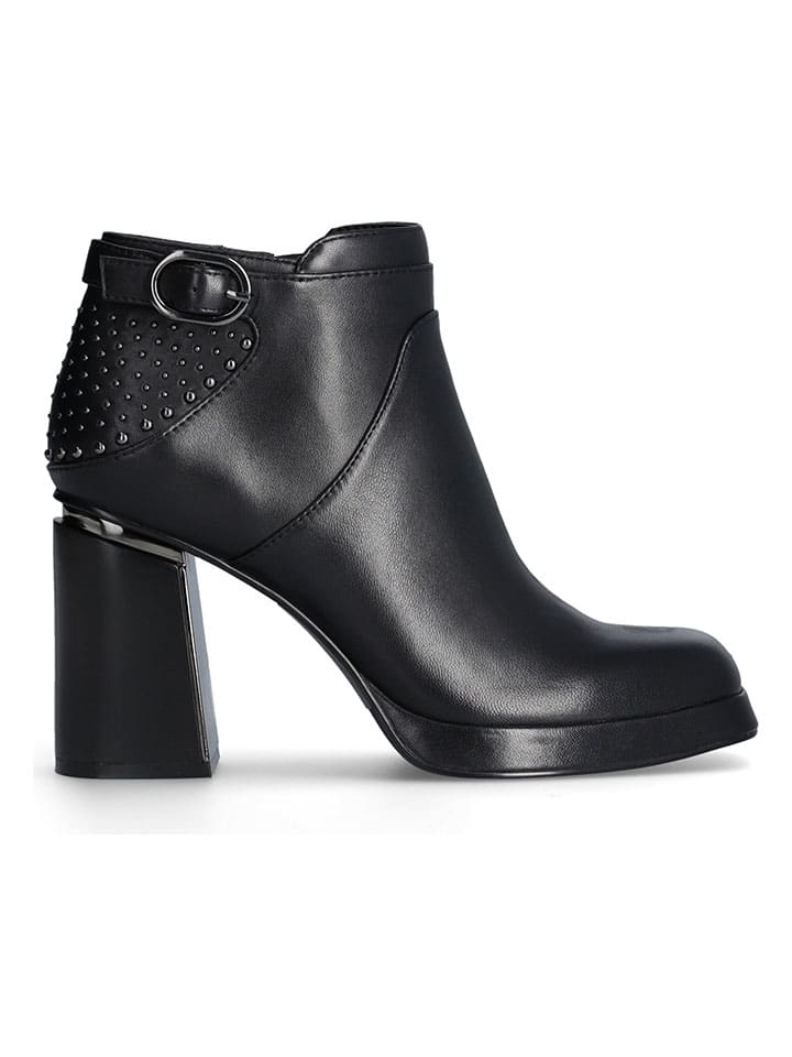 Topánky Liu Jo Schwarz 1155110 Leder-Stiefeletten in Schwarz - 1