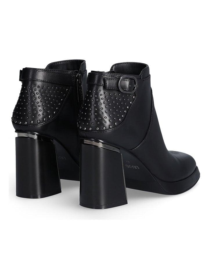 Topánky Liu Jo Schwarz 1155110 Leder-Stiefeletten in Schwarz - 3