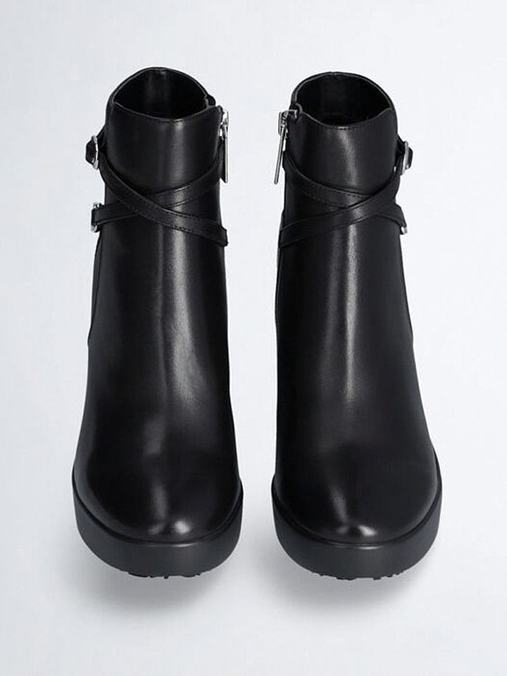 Topánky Liu Jo Schwarz 6603654 Leder-Stiefeletten in Schwarz - 3